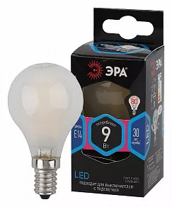 Лампа светодиодная Эра F-LED E14 9Вт 4000K Б0047027