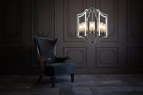Подвесная люстра LUMINA DECO Vigatto LDP 1224-8 CHR