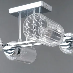 Люстра на штанге ILLUMICO NAPLES IL0780-4CSQ-25 CR NAPLES