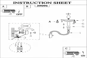 Бра Eglo ПРОМО Basilano 39096