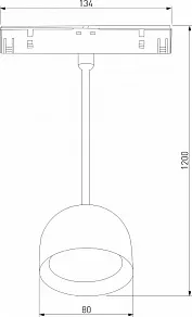 Подвесной светильник Elektrostandard Slim Magnetic a065480