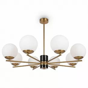 Люстра на штанге Freya Marble FR5230PL-08BS