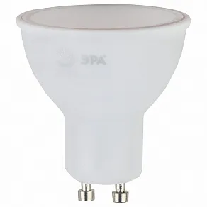 Лампа светодиодная Эра Стандарт GU10 6Вт 2700K LED MR16-6W-827-GU10