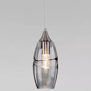 Подвесной светильник Eurosvet Lotus 50222/1 дымчатый