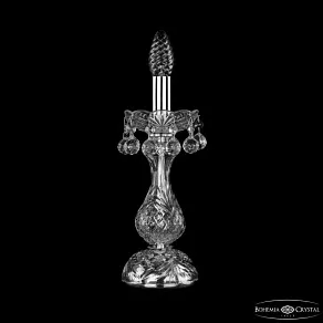 Настольная лампа декоративная Bohemia Ivele Crystal 1409 1409L/1-31 Ni