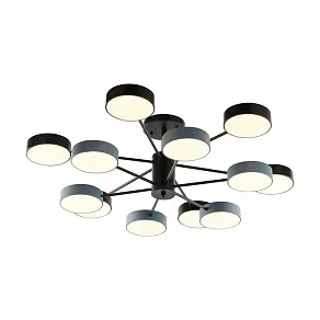 Люстра на штанге Arte Milano Ferrara 250906/12B Bk/Gr