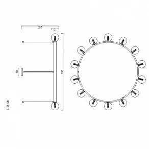 Подвесная люстра Imperiumloft DESTINY destiny-ch01