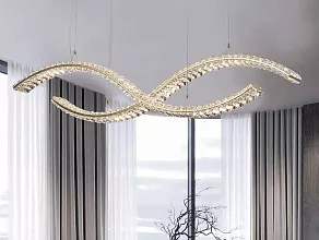 Подвесной светильник Newport 8240 8242/110 gold
