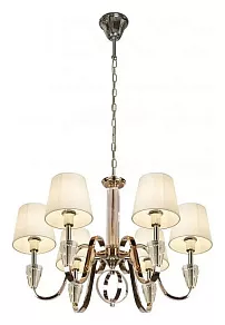 Подвесная люстра iLamp Alesti P2424-6 Nickel