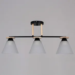 Светильник на штанге Reluce 11630 11630-0.3-03 BK+WOOD