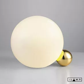 Настольная лампа декоративная iLamp Mono 10240T/1-D250 WH-GL
