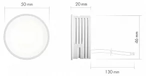 Модуль светодиодный Denkirs Slim LED DK3000-7W-M