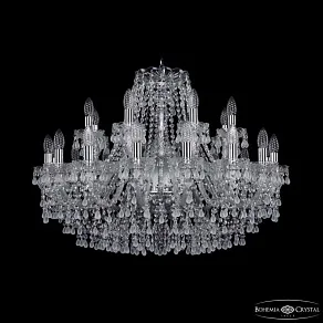 Подвесная люстра Bohemia Ivele Crystal 1410 1410/16+8/300 Ni V0300