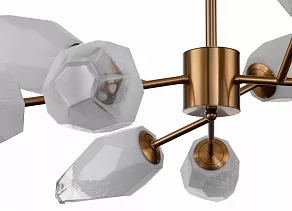 Люстра на штанге Indigo Boccio 13003/9C Brass