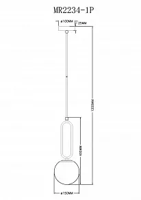 Подвесной светильник MyFar Pierre MR2234-1P
