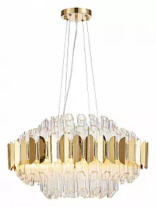 Подвесная люстра Natali Kovaltseva Rivera RIVERA 81443/12C GOLD