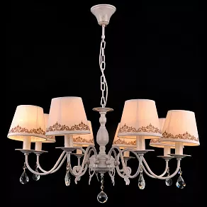 Подвесная люстра Natali Kovaltseva Biarritz Biarritz 70038-8C IVORY GOLD