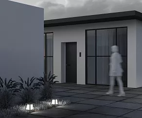 Наземный низкий светильник Maytoni Trim O455FL-01GF1