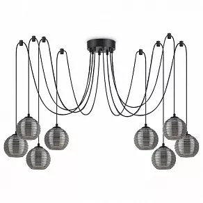 Подвесной светильник Ideal Lux Riga RIGA SP8 FUME'