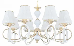 Подвесная люстра Arte Milano Florentia-2387 302387/8 Wh/Gd