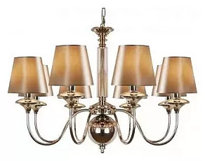 Подвесная люстра iLamp Rolling P2406-8 Nickel