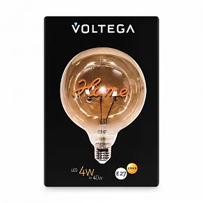 Лампа светодиодная Voltega  E27 4Вт 2700K 8524