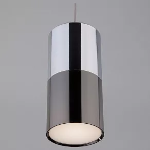 Подвесной светильник Eurosvet Mini Topper 50146/1 хром/черный жемчуг