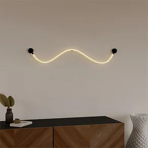 Накладной светильник LIGHTERA Tura LE103W-158BB STAINLESS