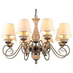 Подвесная люстра Arte Lamp Ivory A9070LM-8AB