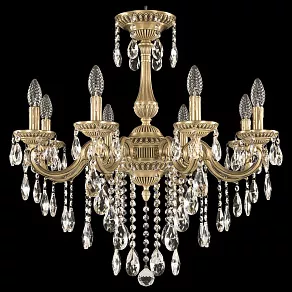 Подвесная люстра Bohemia Ivele Crystal 7501 75101/8/210 B FP