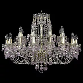 Подвесная люстра Bohemia Art Classic 11.24 11.24.16+8.300.Gd.V7010