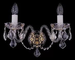 Бра Bohemia Ivele Crystal 1400 1402B/2/195XL/G/Leafs
