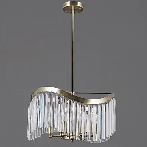 Подвесная люстра ILLUMICO IL3475 IL3475-6PSQ-25AB ELITE