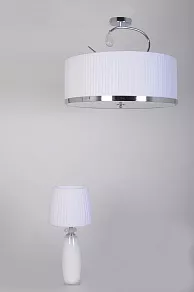 Настольная лампа декоративная Manne Lilie TL.7815-1WHITE