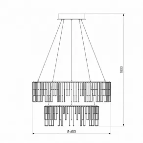 Подвесной светильник Bogate's Firefly 454/2