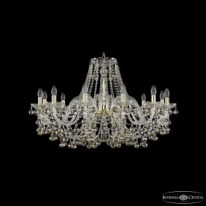 Подвесная люстра Bohemia Ivele Crystal 1409 1409/12/360 G K801