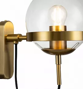 Бра Indigo Faccetta 13005/1W Bronze