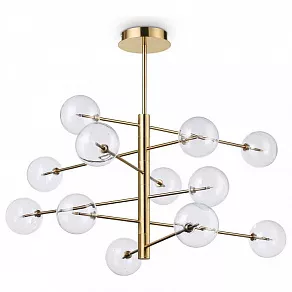 Люстра на штанге Ideal Lux Equinoxe EQUINOXE SP12 OTTONE ANTICO