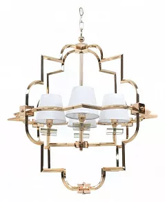 Подвесная люстра LUMINA DECO Baltimore LDP 8020-4 GD+WT