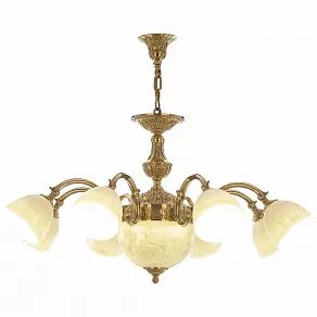 Подвесная люстра Bohemia Ivele Crystal 7213 72213P/8/210 G P1 D Rose