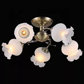 Люстра на штанге Natali Kovaltseva 11472 11472/5C ANTIQUE