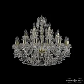Подвесная люстра Bohemia Ivele Crystal 1409 1409/16+8+4/300 G