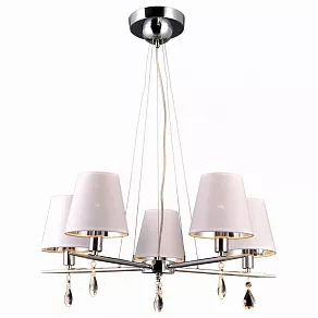 Подвесная люстра Natali Kovaltseva Valence Valence 70039-5C CHROME