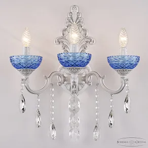 Бра Bohemia Ivele Crystal AL7801 AL7801B15/3/175 B WMN P Aquamarine/M-1F