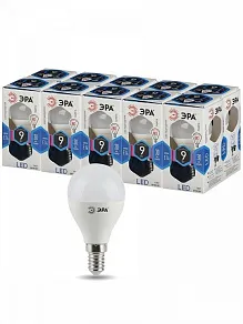 Лампа светодиодная Эра Стандарт E14 9Вт 4000K LED P45-9W-840-E14