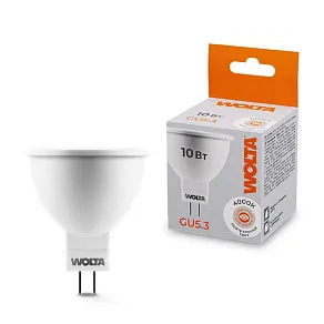 Лампа светодиодная Wolta  GU5.3 10Вт 4000K 25SMR16-220-10GU5.3
