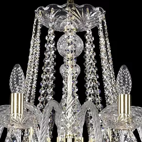 Подвесная люстра Bohemia Ivele Crystal 1402 1402/12/360/G