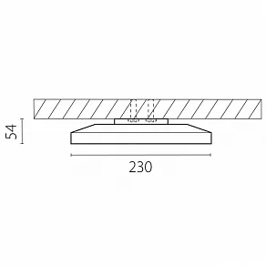 Накладной светильник Lightstar Arco Eco 225720