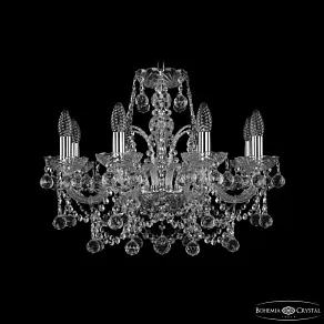 Подвесная люстра Bohemia Ivele Crystal 1411 1411/8/195 Ni Balls