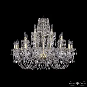 Подвесная люстра Bohemia Ivele Crystal 1402 1402/16+8+4/300 G